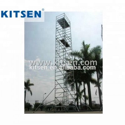 3m to 12m Aluminum Scaffolding Mobile Working Tower