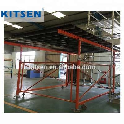 Extremely Rapid Table Form System for Concrete Casting Floor Slabs