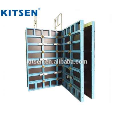 Best Price Easy Erection Adjustable Concrete Construction Aluminum Wall Column Panels Formwork