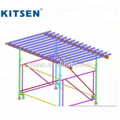 Easy and Practical to Set Up Prop Table Form Used in Carrying Out Large-area Slab Projects