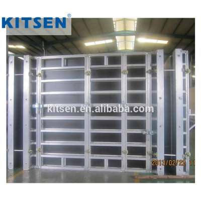 KITSEN Simple Assembly Modular Designed Aluminum Wall Shuttering Formwork